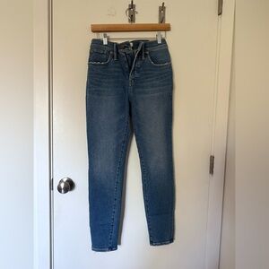 NWT Madewell 9” Mid Rise Skinny Jeans